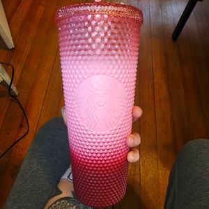 Pink Ombre Starbucks Cup